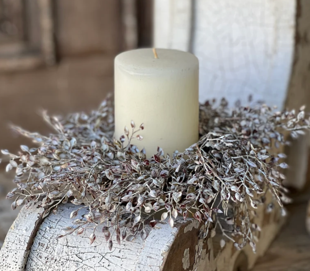 Little Luna Leaves Candle Ring | 10"