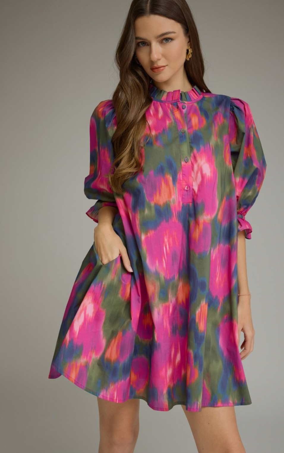 The Marlowe Printed Mini Dress