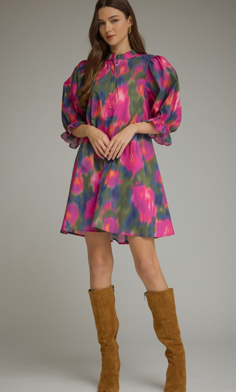 The Marlowe Printed Mini Dress