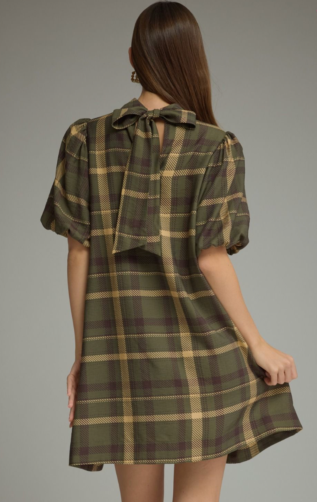 The Hensley Plaid Dress