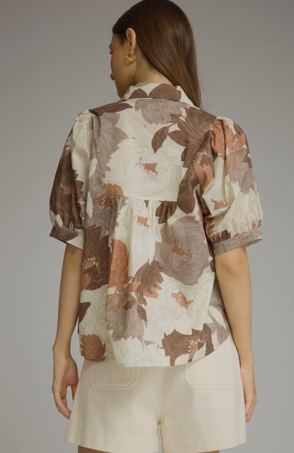 The Briar Floral Smocked Top