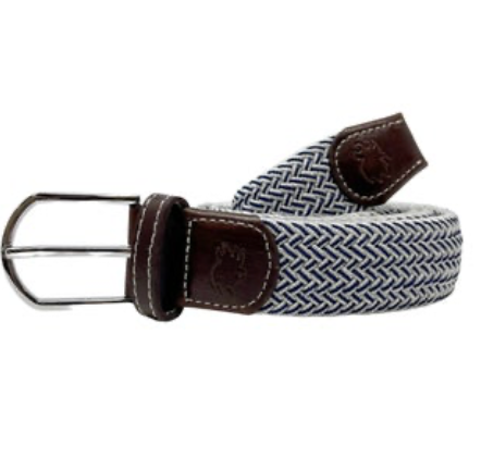 The Riviera Woven Stretch Belt-Men's