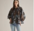 The Collins Slate Brown Blouse