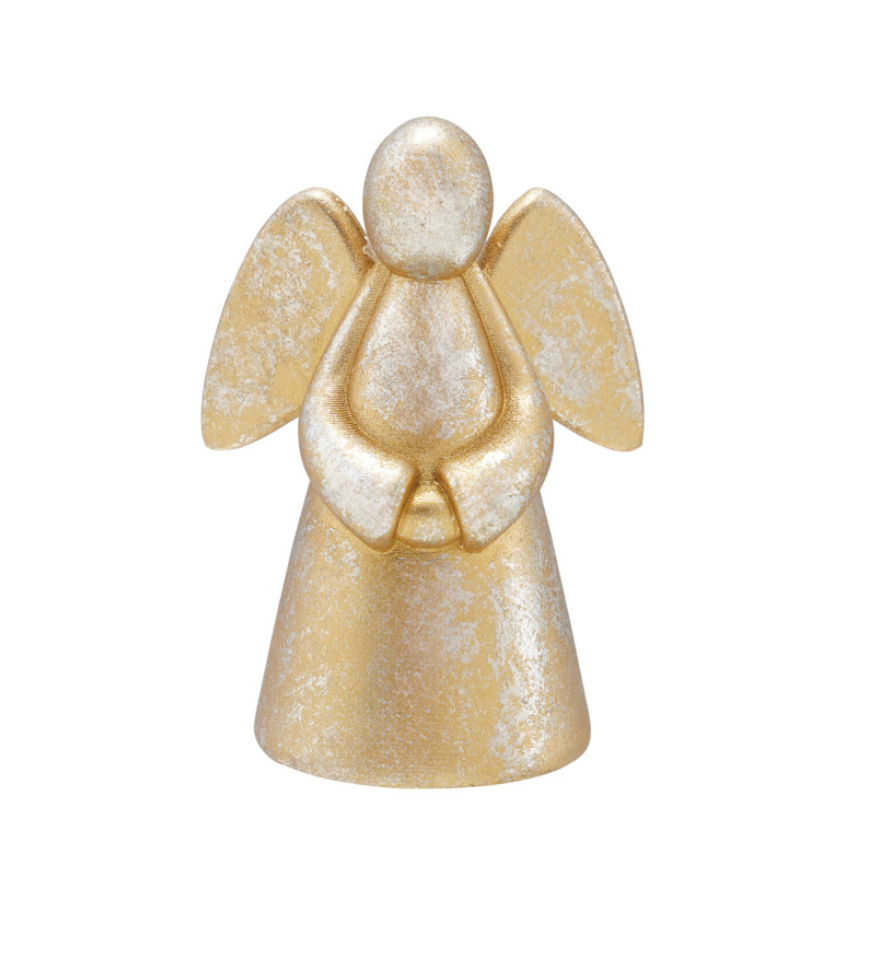 Antique Gold Angel Figurine