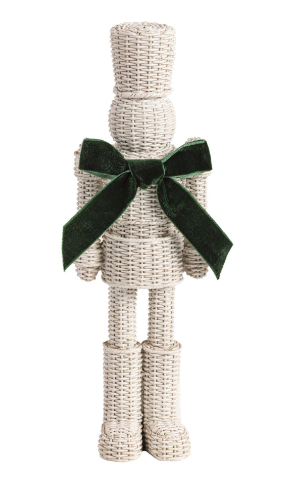 RESIN WICKER NUTCRACKER