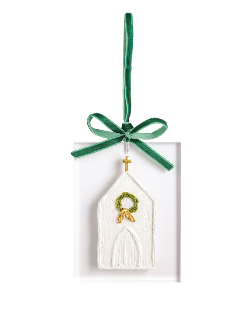 PAINTED ACRYLIC ORNAMENT-4 styles