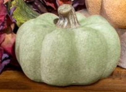 FALL CERAMIC PUMPKINS- 3 colors