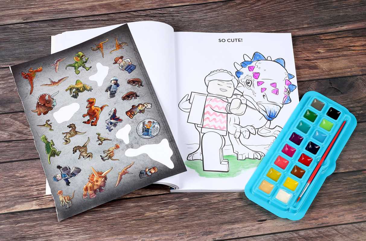 LEGO Jurassic World: Let's Paint Dinosaurs by AMEET Publishing
