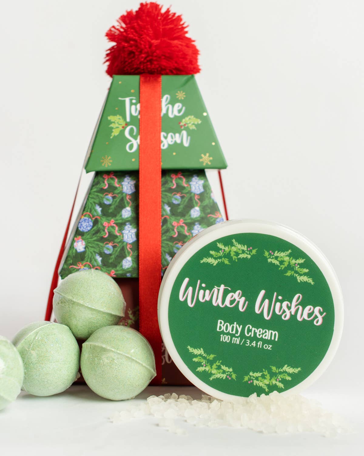 Tis the Season Bath Gift Set - Winter Wishes Scented