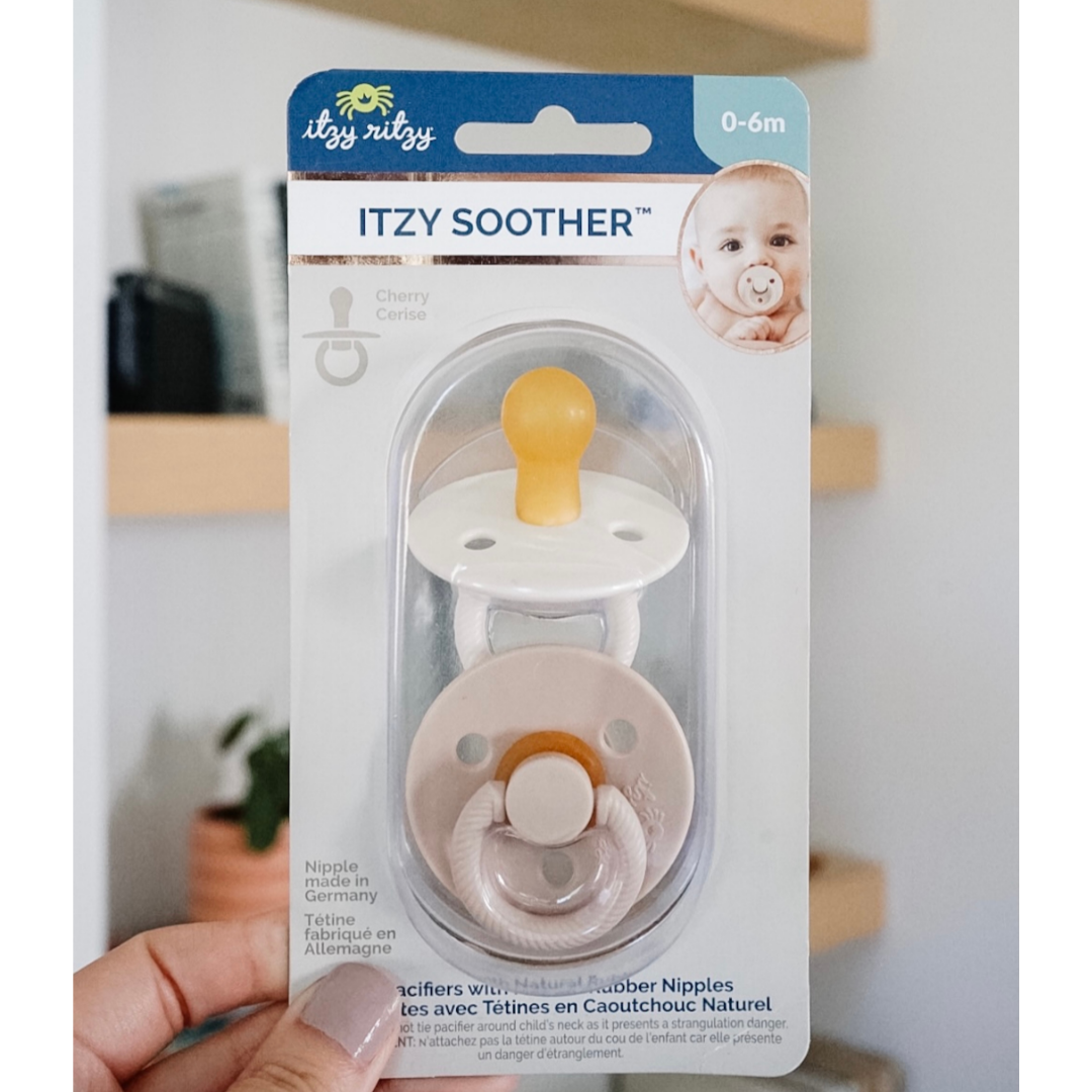 Natural Rubber Paci Sets-Itzy Soother™-2 colors