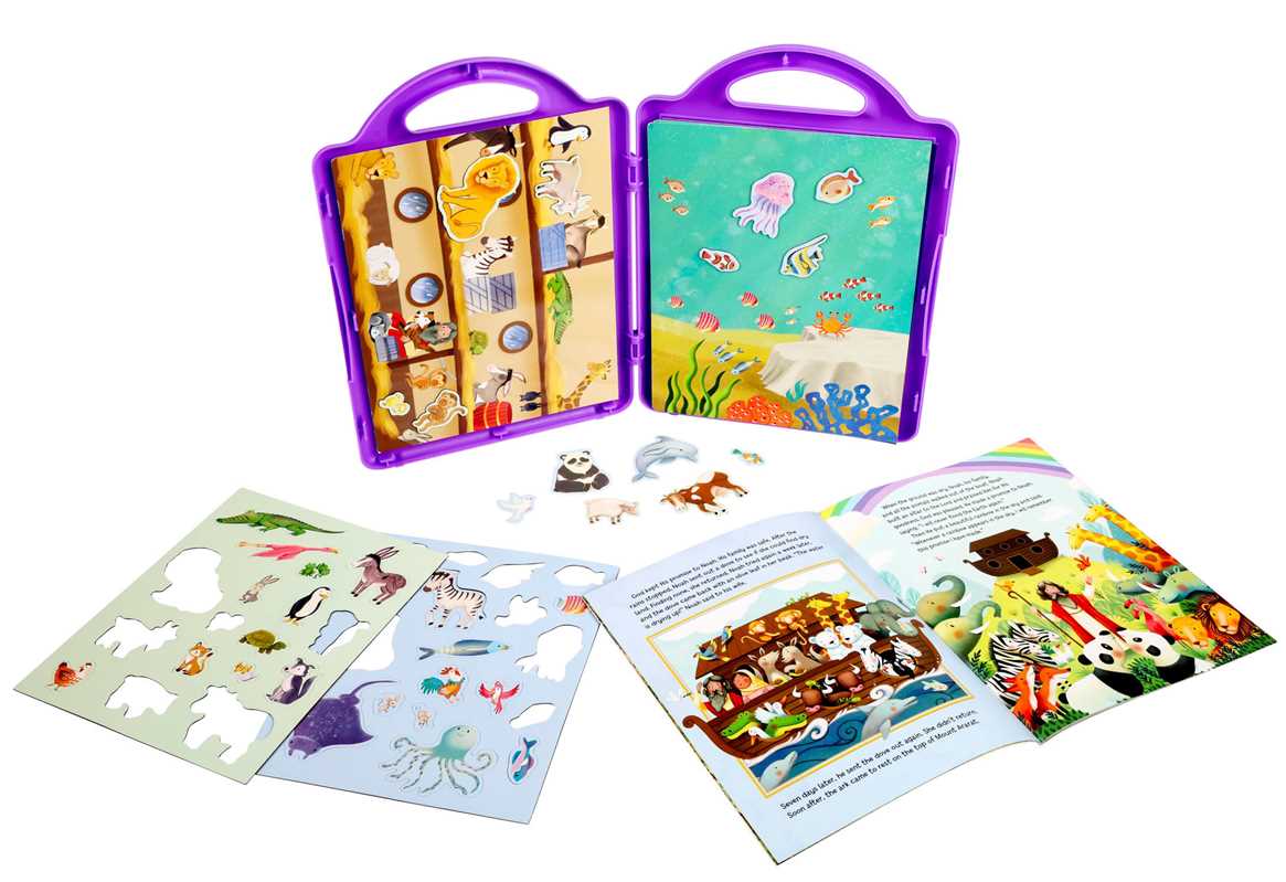 My First Bible Stories: Storybook & Magnetic Play Set by Lori C. Froeb