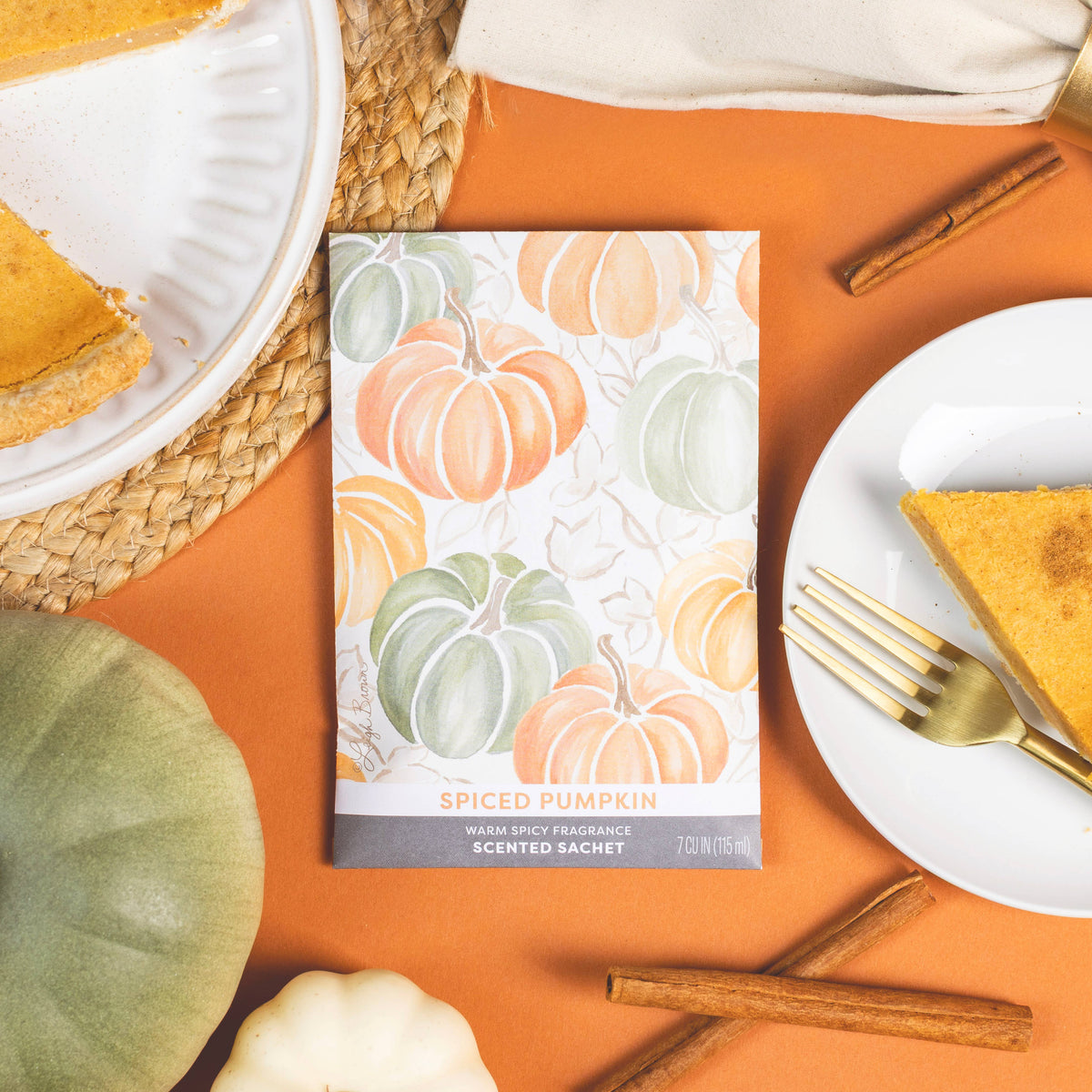 Spiced Pumpkin Sachets | Fall, Halloween