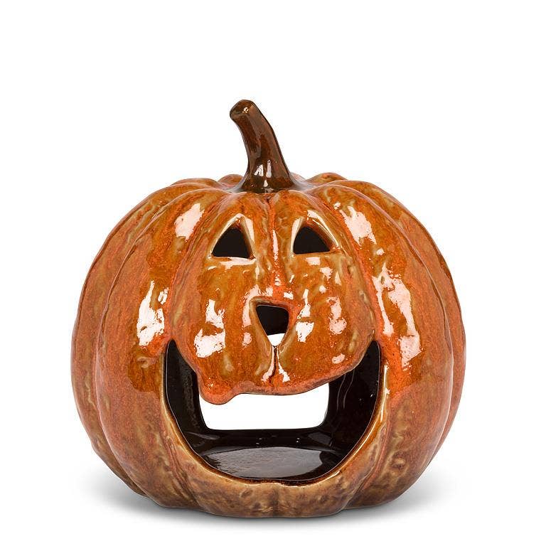 Jack O'Lantern Candle Holder