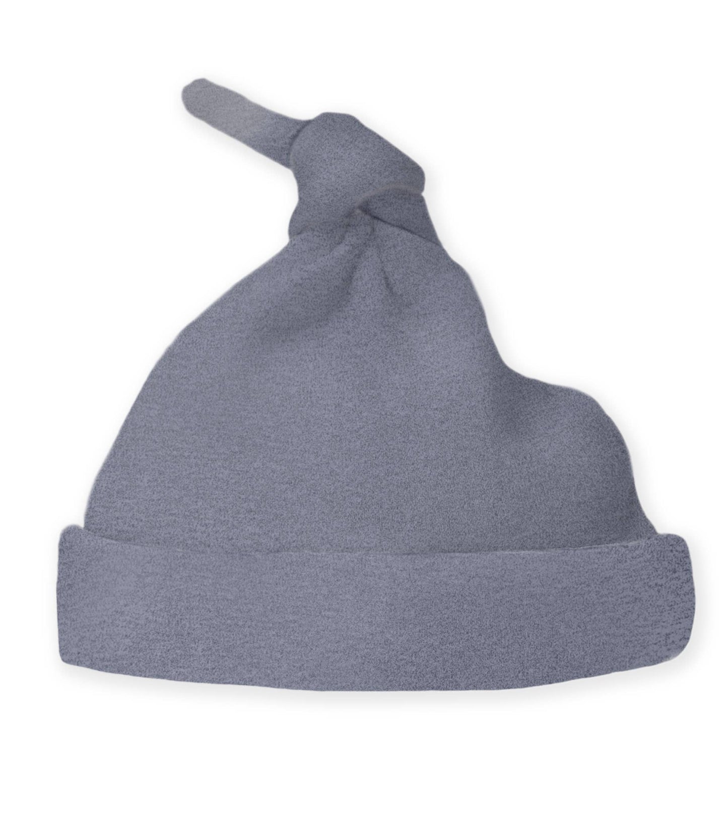 2pc Gift Set - Pajama Gown and Hat - Heathered Denim