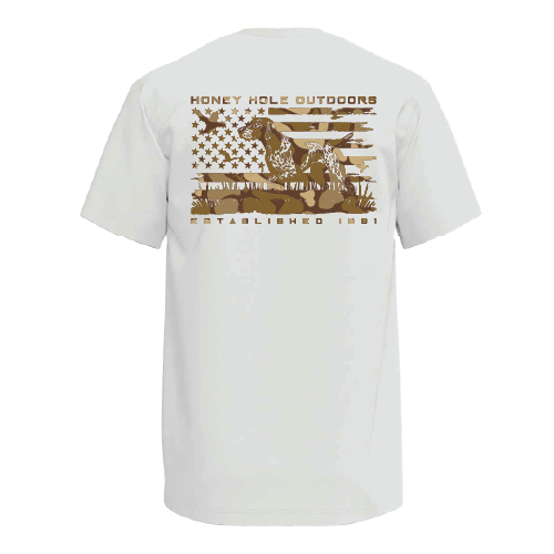 Short Sleeve - Pointer Flag - Bone