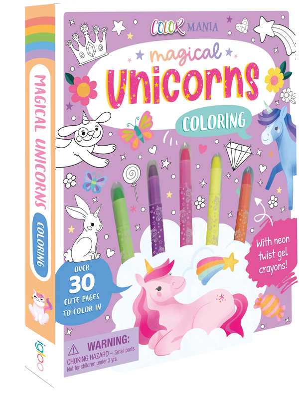 Magical Unicorns Coloring by IglooBooks