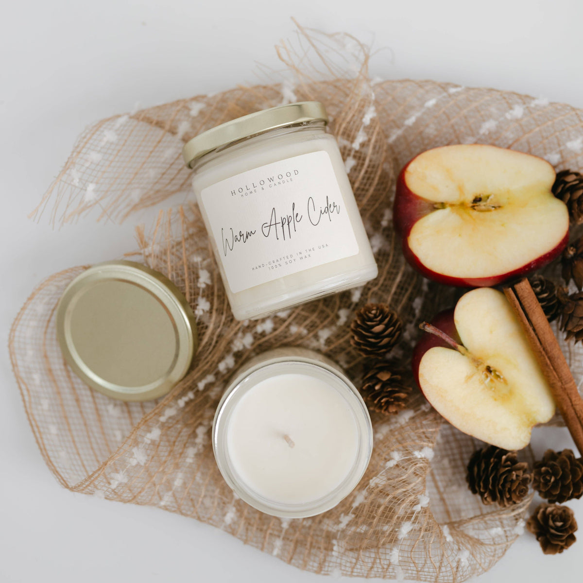 WARM APPLE CIDER Candle