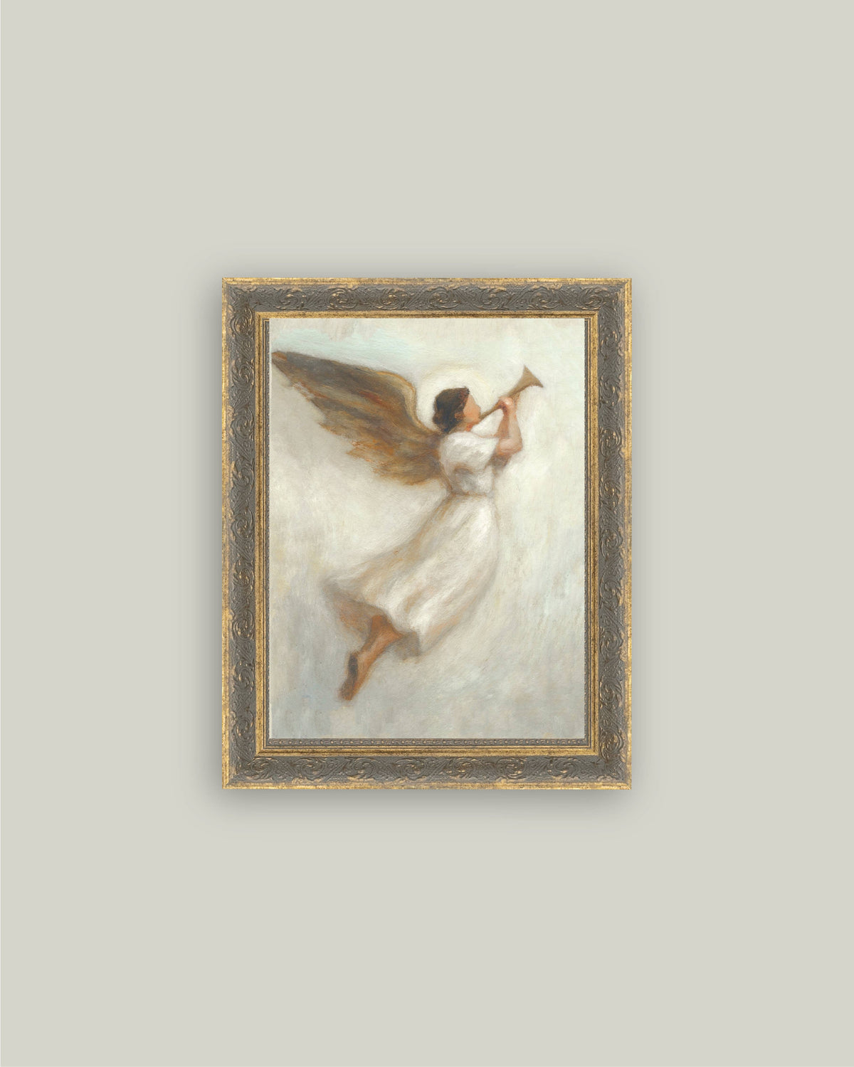 The Trumpeting Angel 5x7
