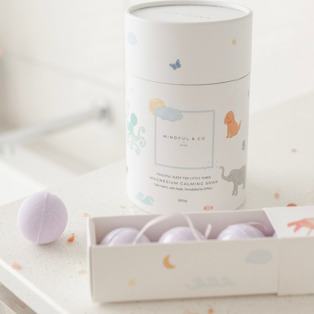 Kids Bath Bombs – Sweet Dream Drops (Lavender & Magnesium)
