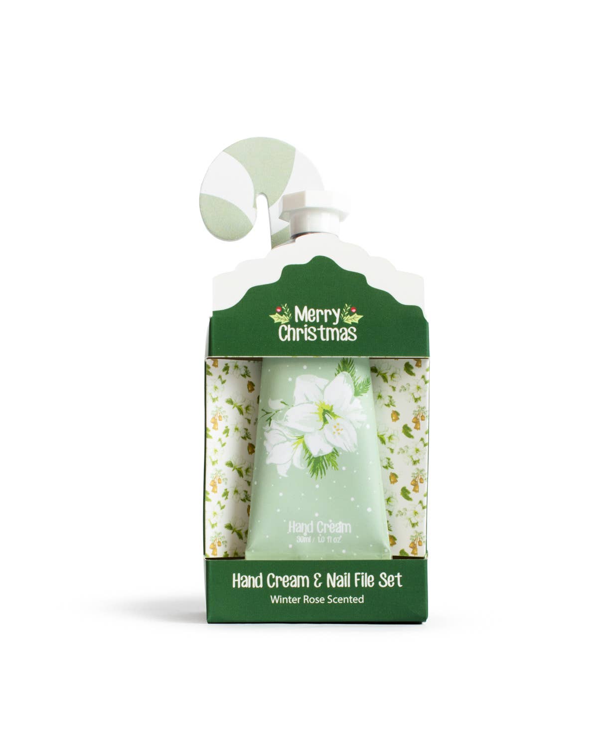 Amaryllis Wreath Hand Cream and Nail File Set - Winter Rose Scented