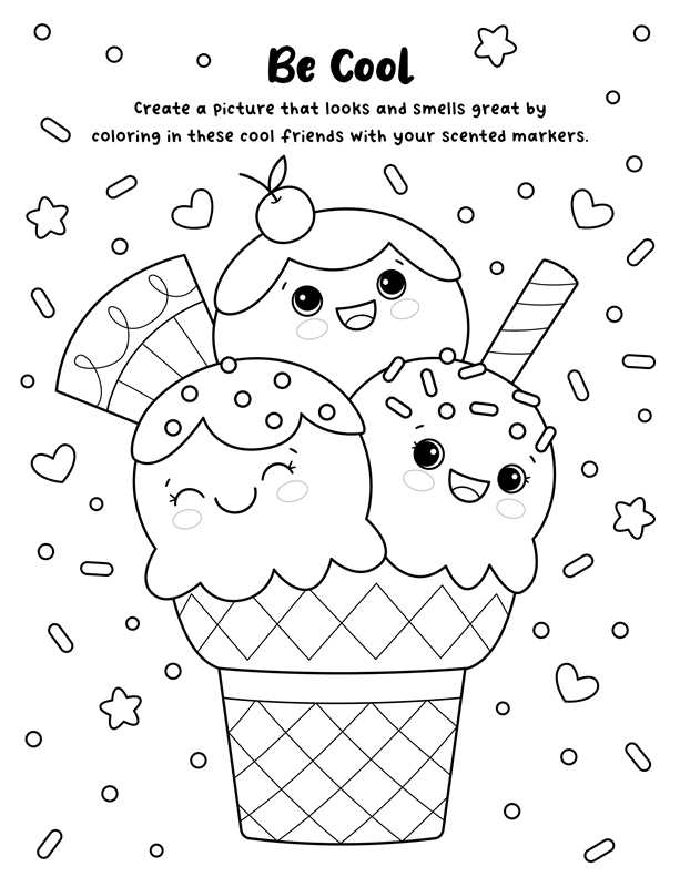 Colormania Sweet and Scented Coloring by IglooBooks