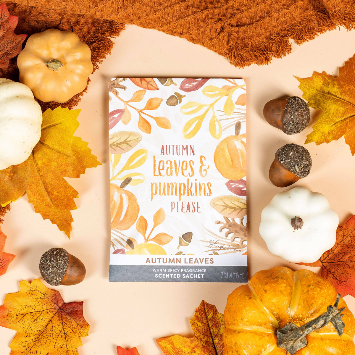 Autumn Leaves Sachets | Fall, Pumpkin Spice
