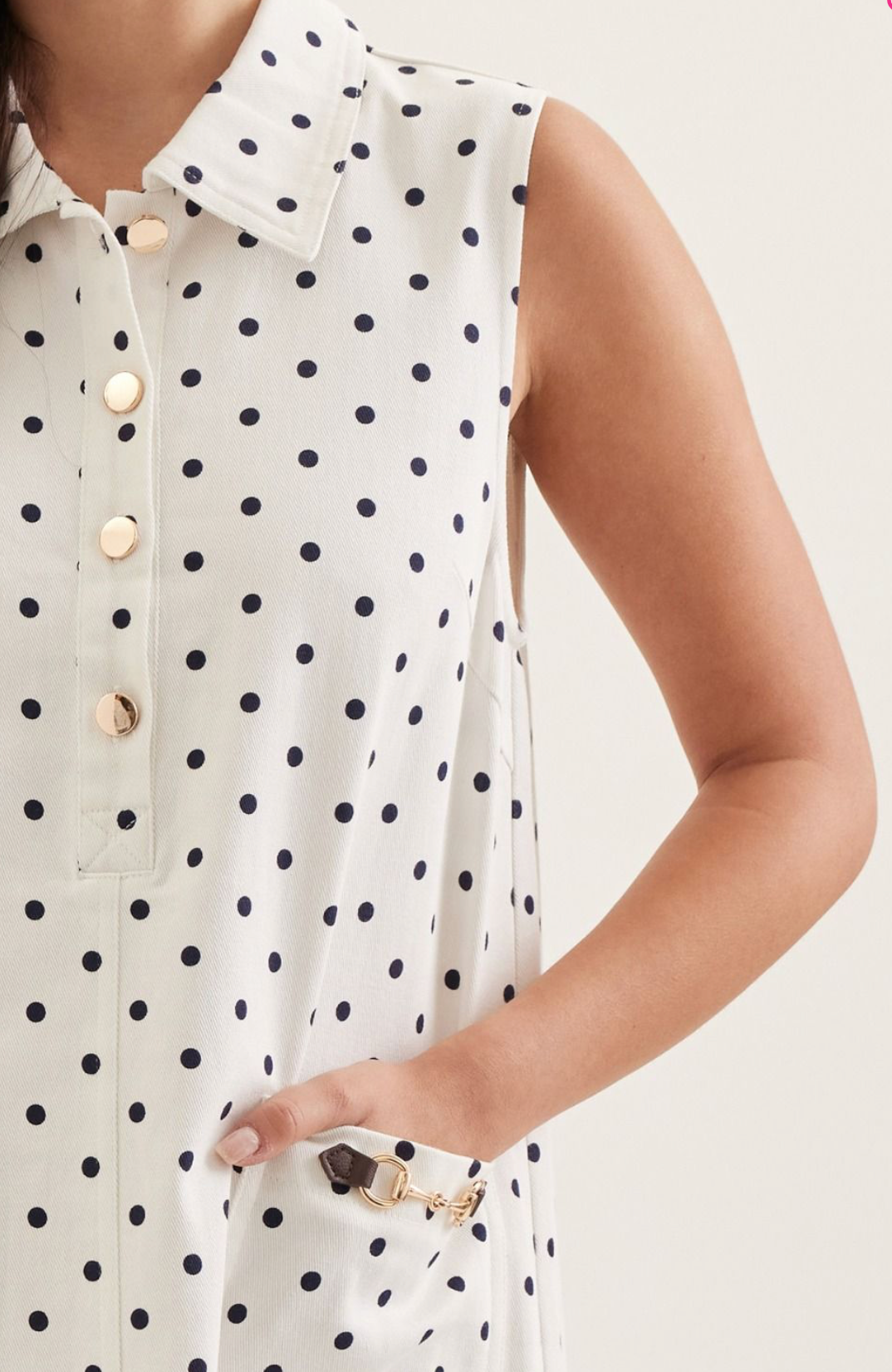 The Parisian Polka Dot Dress