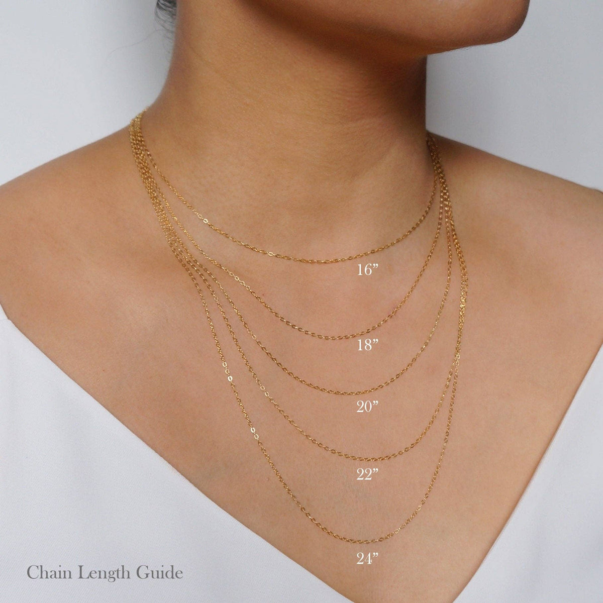 Cross Coin Medallion Necklace (Monet) in 14K Gold Fill: Sterling Silver, 16" Satellite