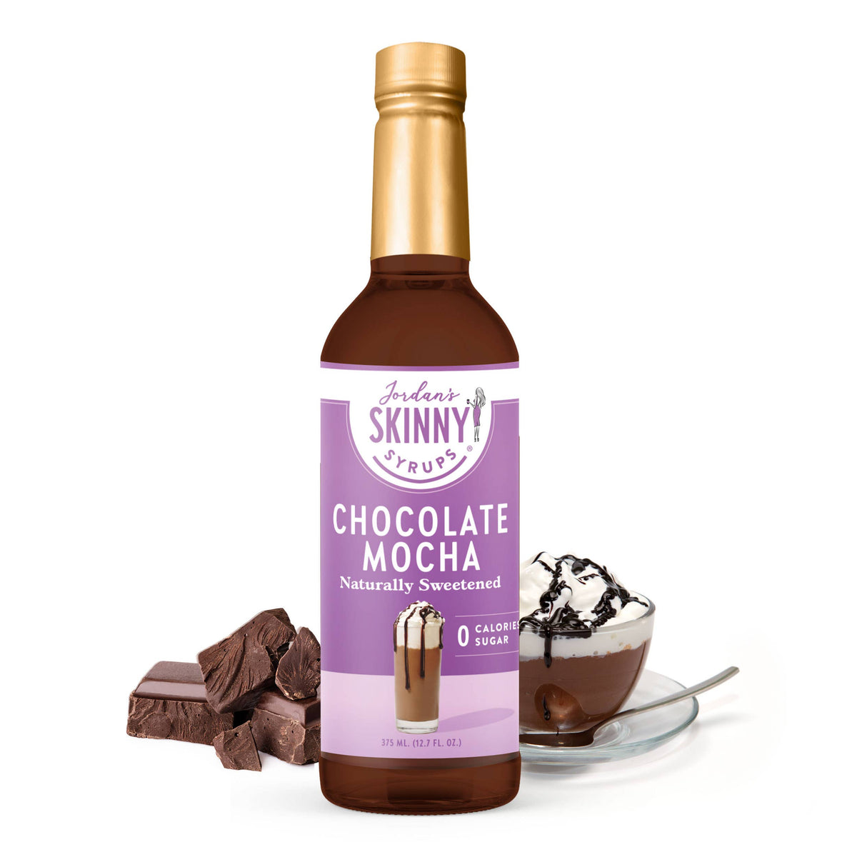 Naturally Sweetened Chocolate Mocha Syrup
