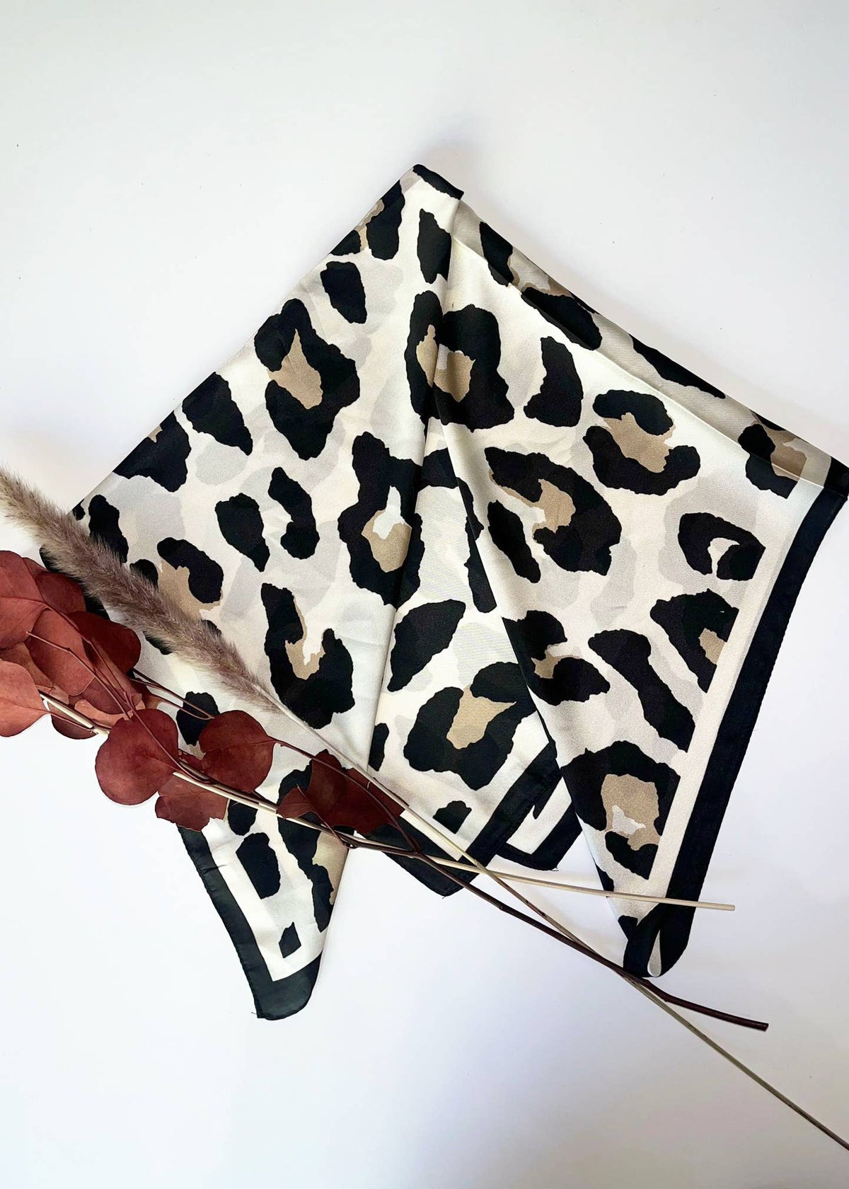 Wild Luxe Satin Scarf