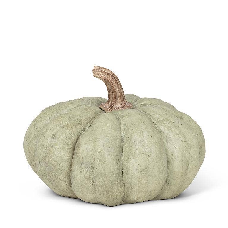 Large Pumpkin-Green-7"D