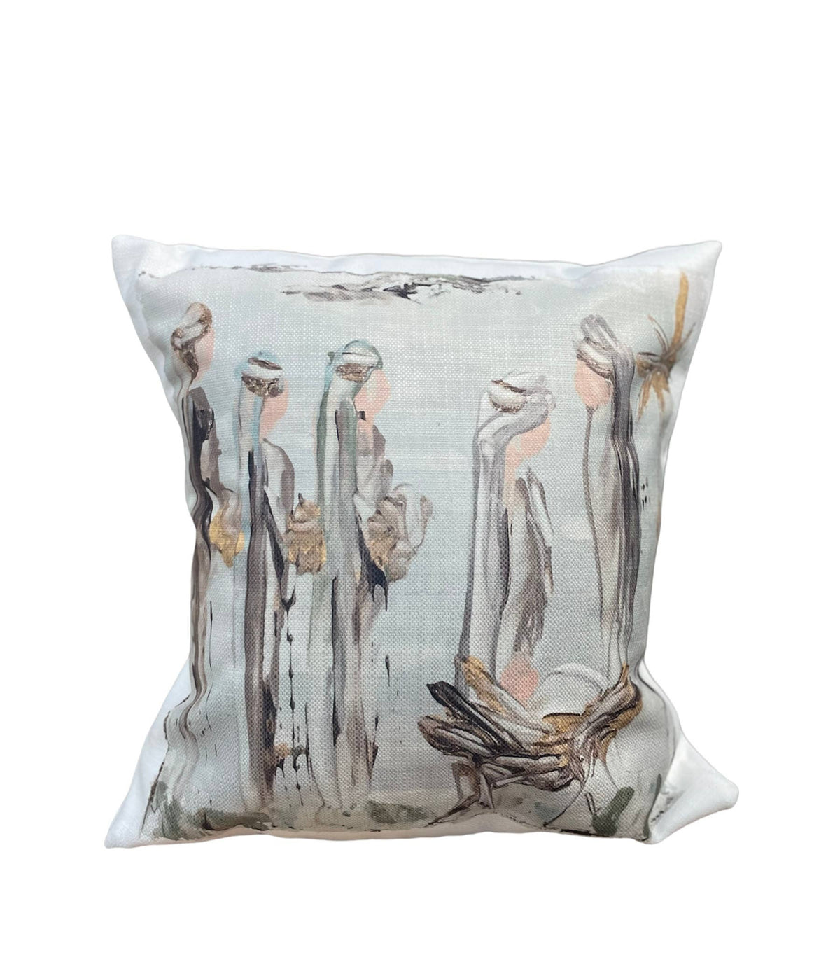 Nativity Scene Square Pillow: 18x18