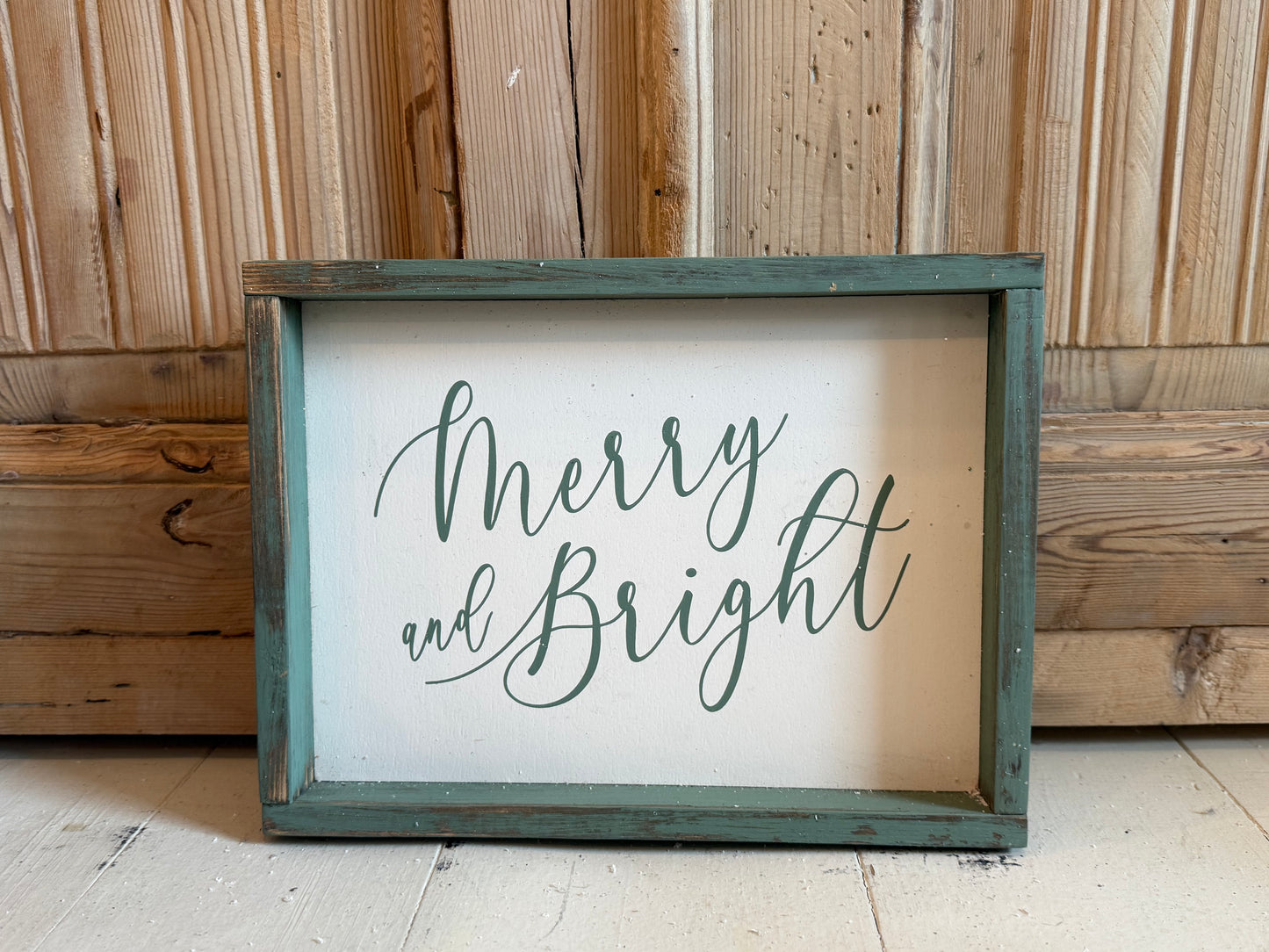 Merry & Bright Sign