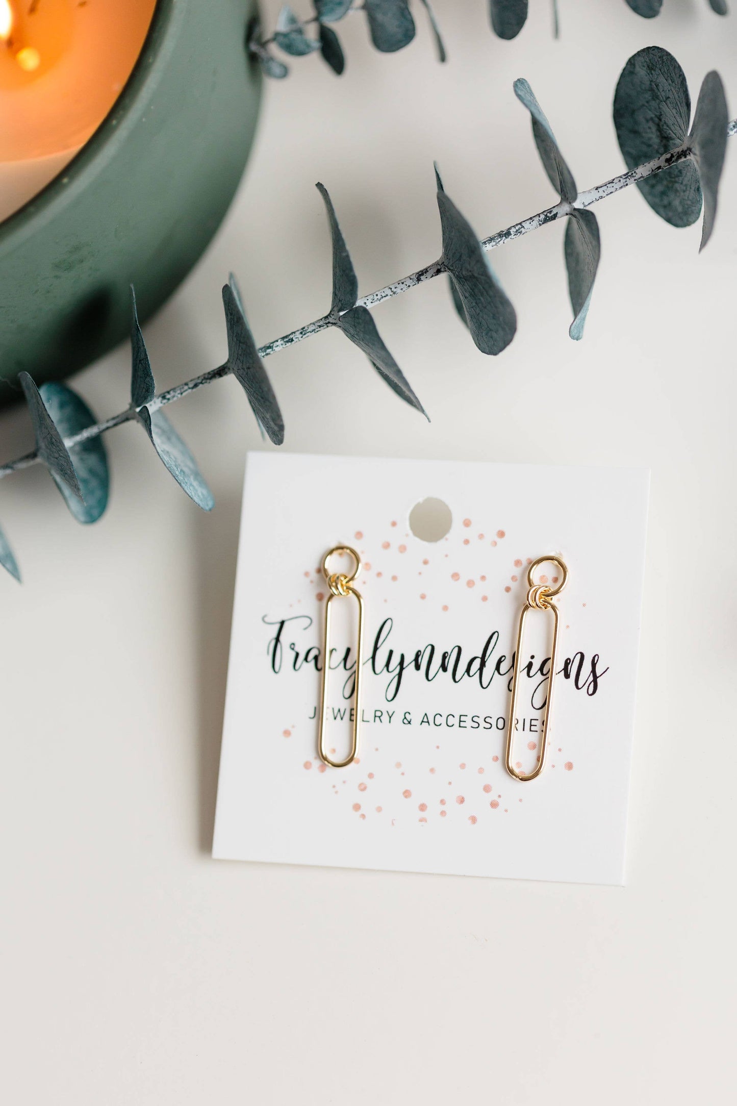 Gold Plated Loop Posts