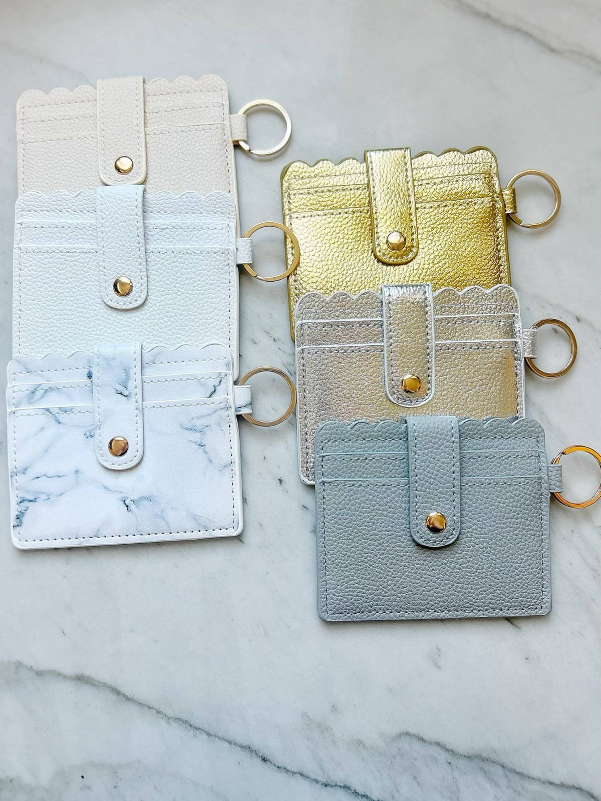 Marble•ous Wristband Keychain: No Phone Attachment, No Wallet