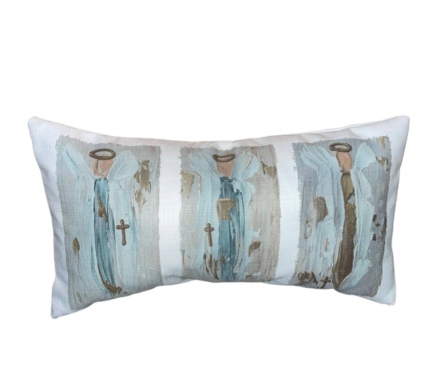 Angel Trio Lumbar Pillow
