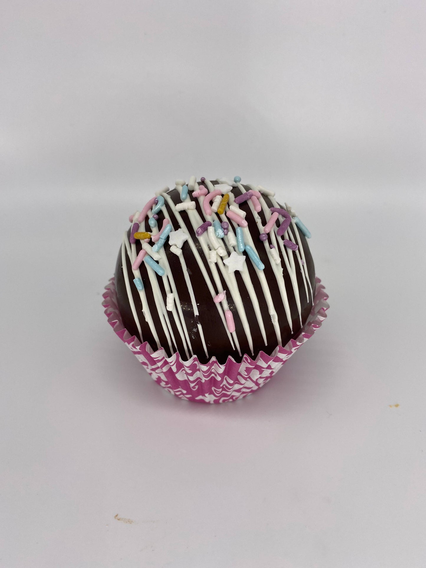 Caramel Brownie Hot Chocolate Bomb