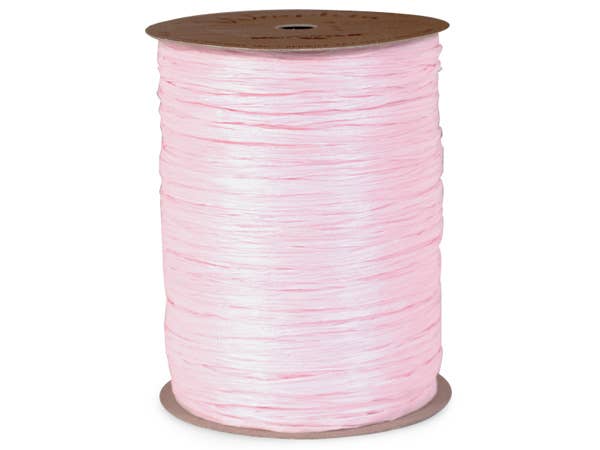 Matte Raffia Ribbon: White Matte, 1 Pack, 100 yards