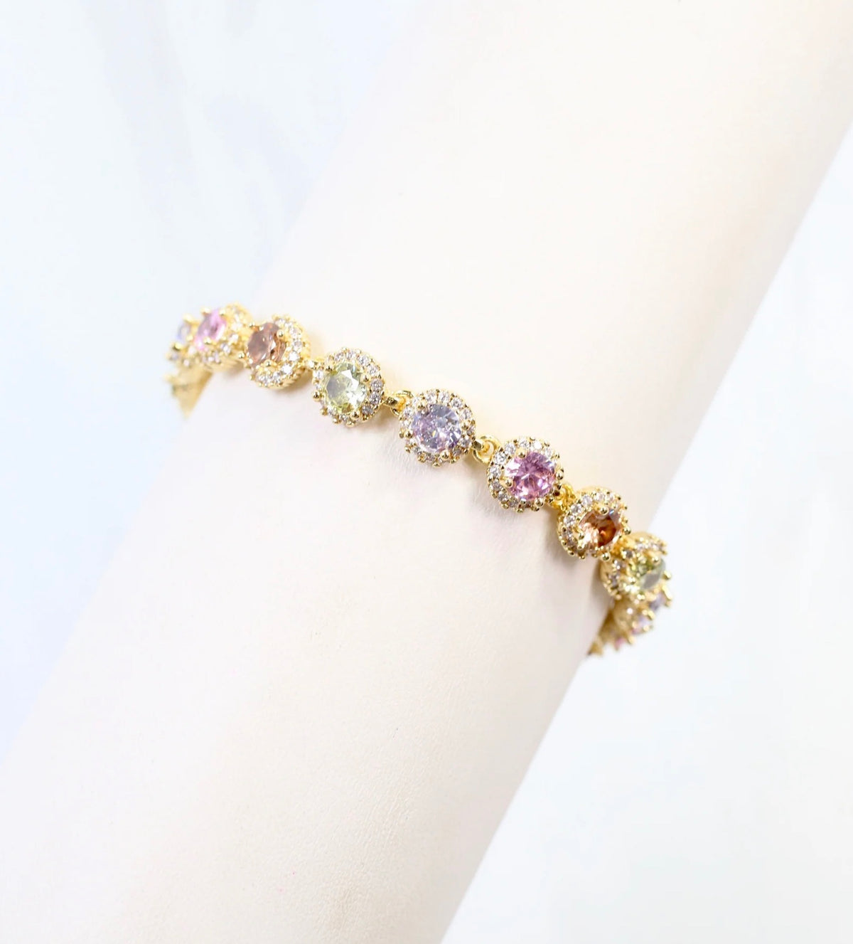 Artesia Crystal Bracelet WR Gold