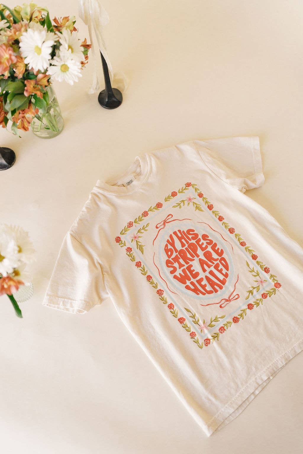 The By His Stripes Healed Tee