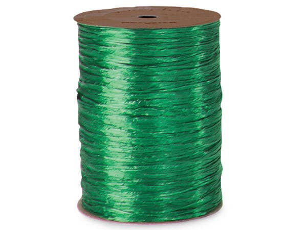 Pearlized Raffia Ribbon: Light Blue, 1 Pack, 100 yards