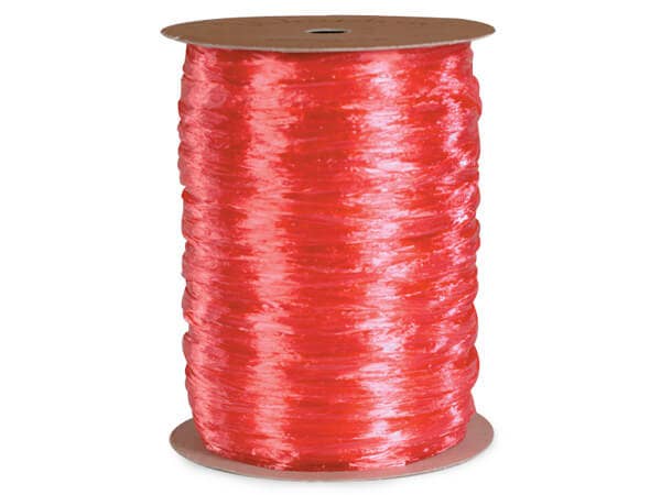 Pearlized Raffia Ribbon: Light Blue, 1 Pack, 100 yards