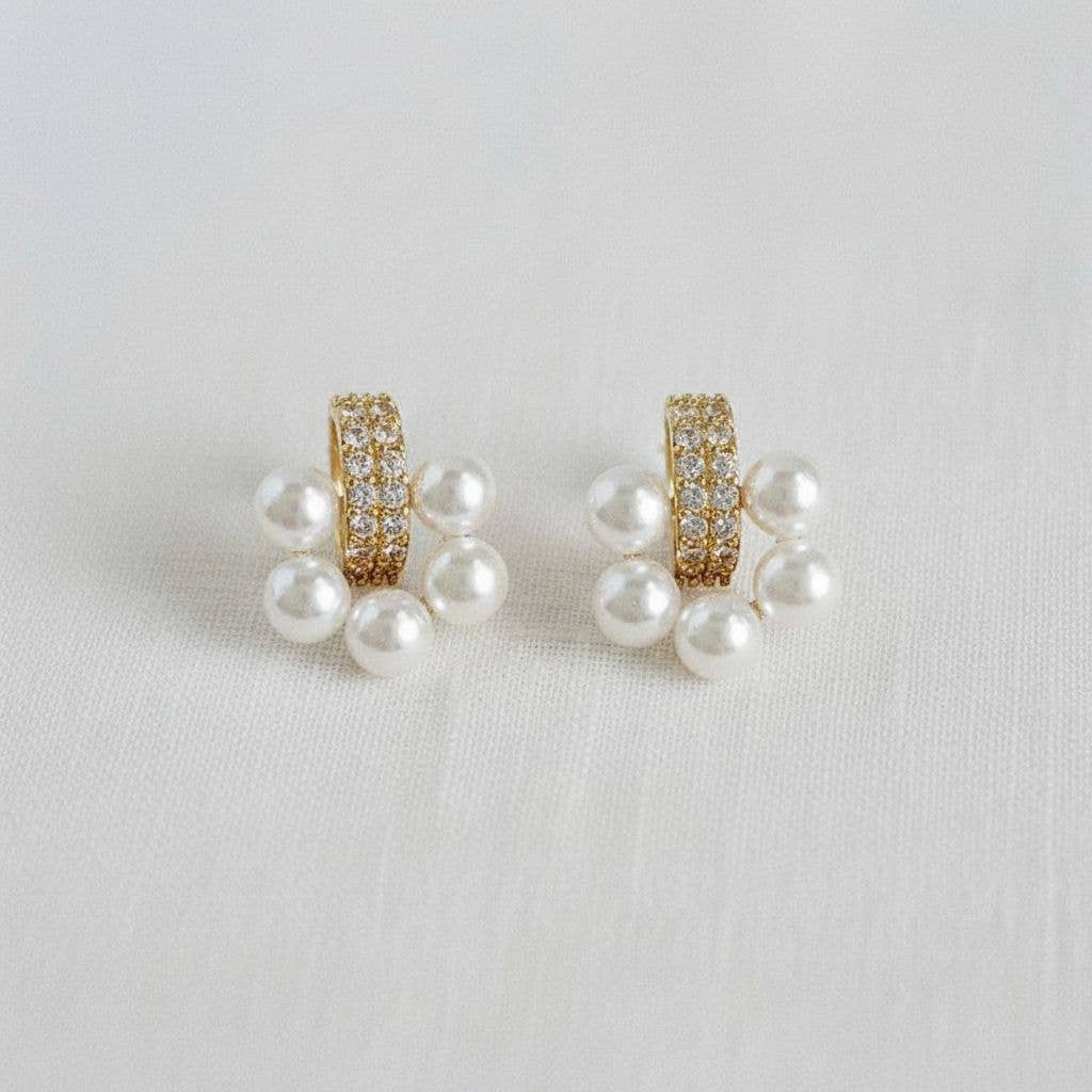 Elegant Gemstone Drop Earrings