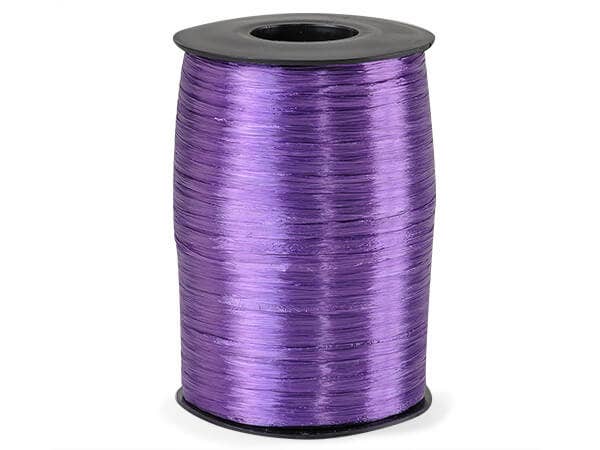 Pearlized Raffia Ribbon: Light Blue, 1 Pack, 100 yards