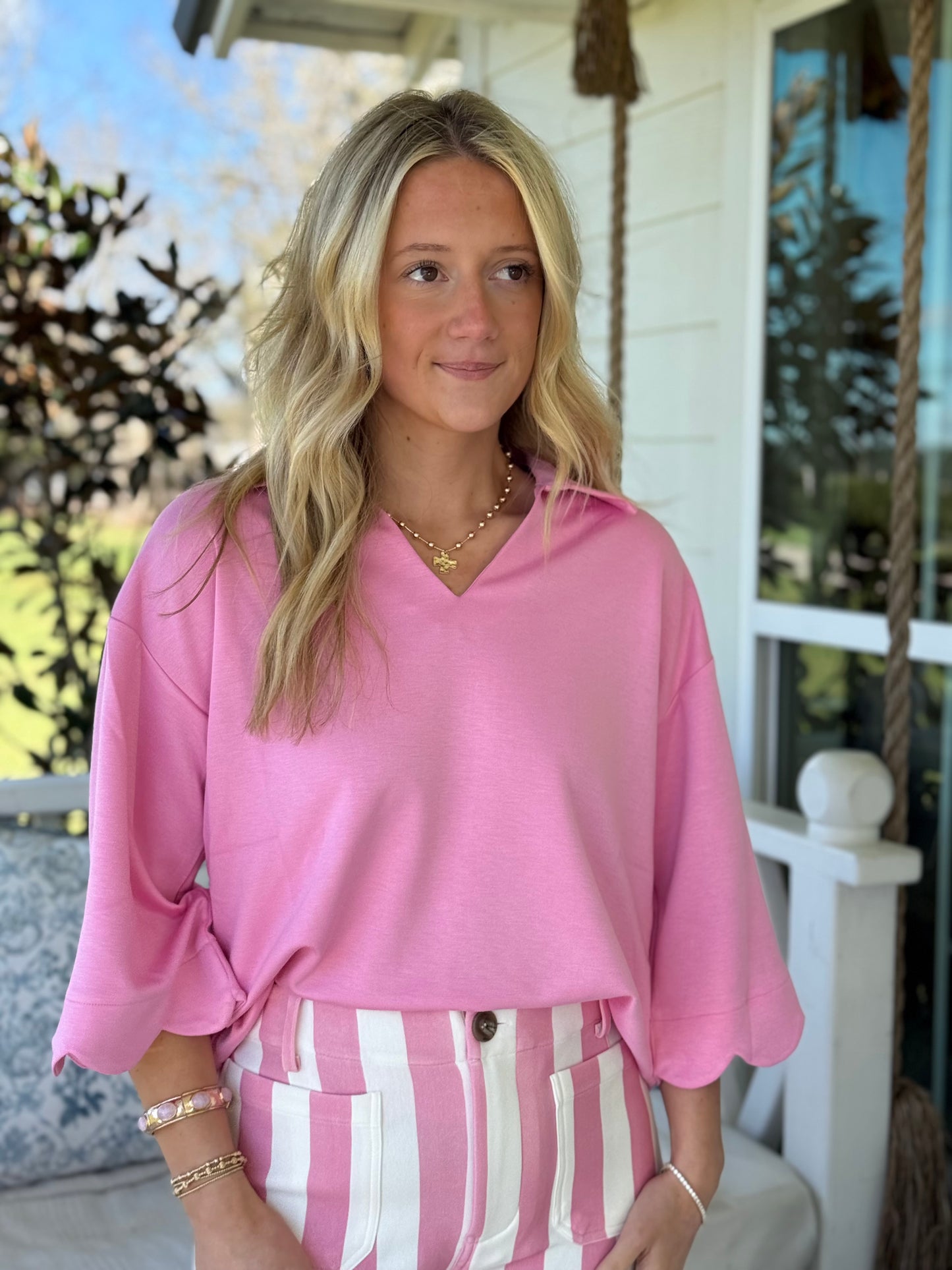 The Spring Petal Top
