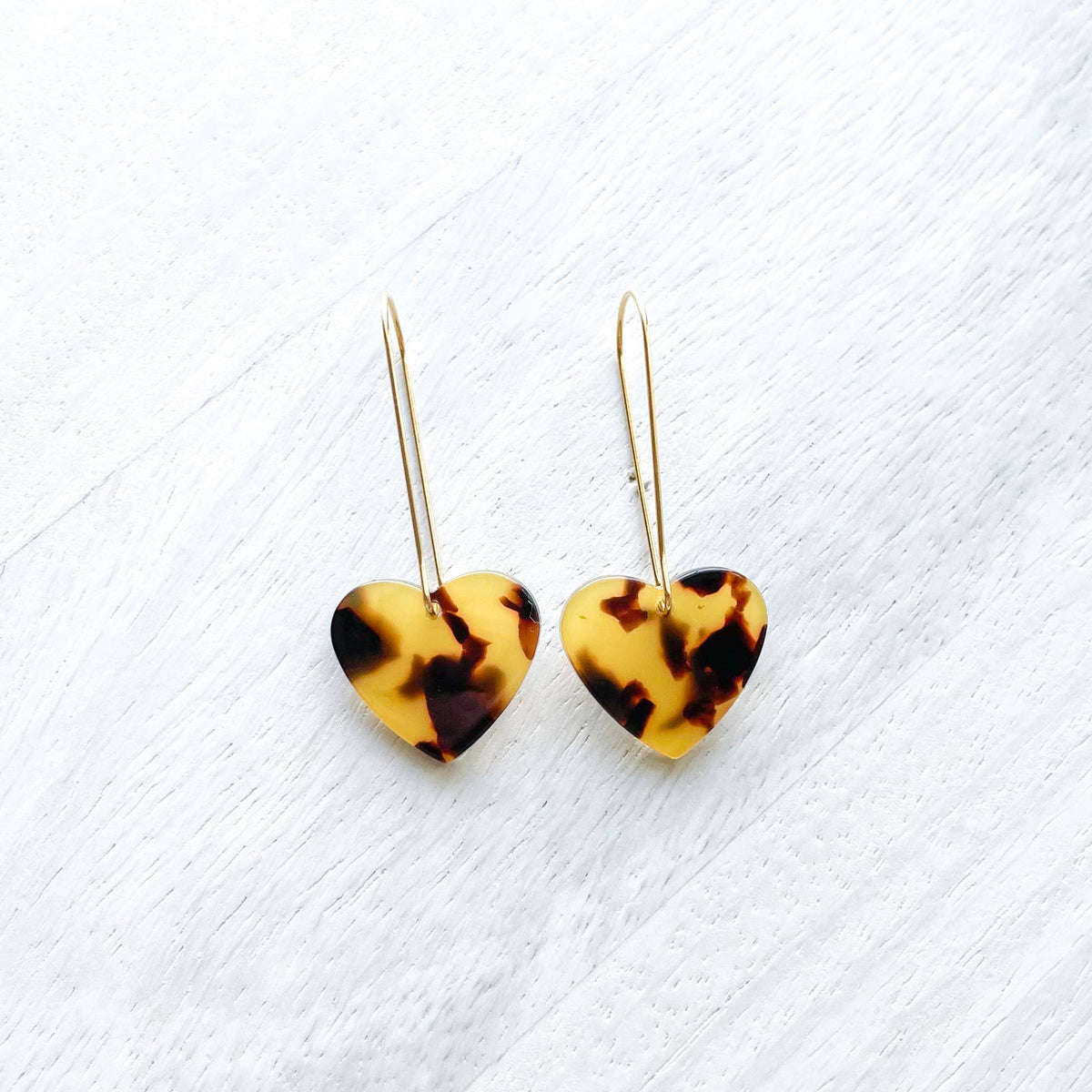 Heart Dangle Earrings