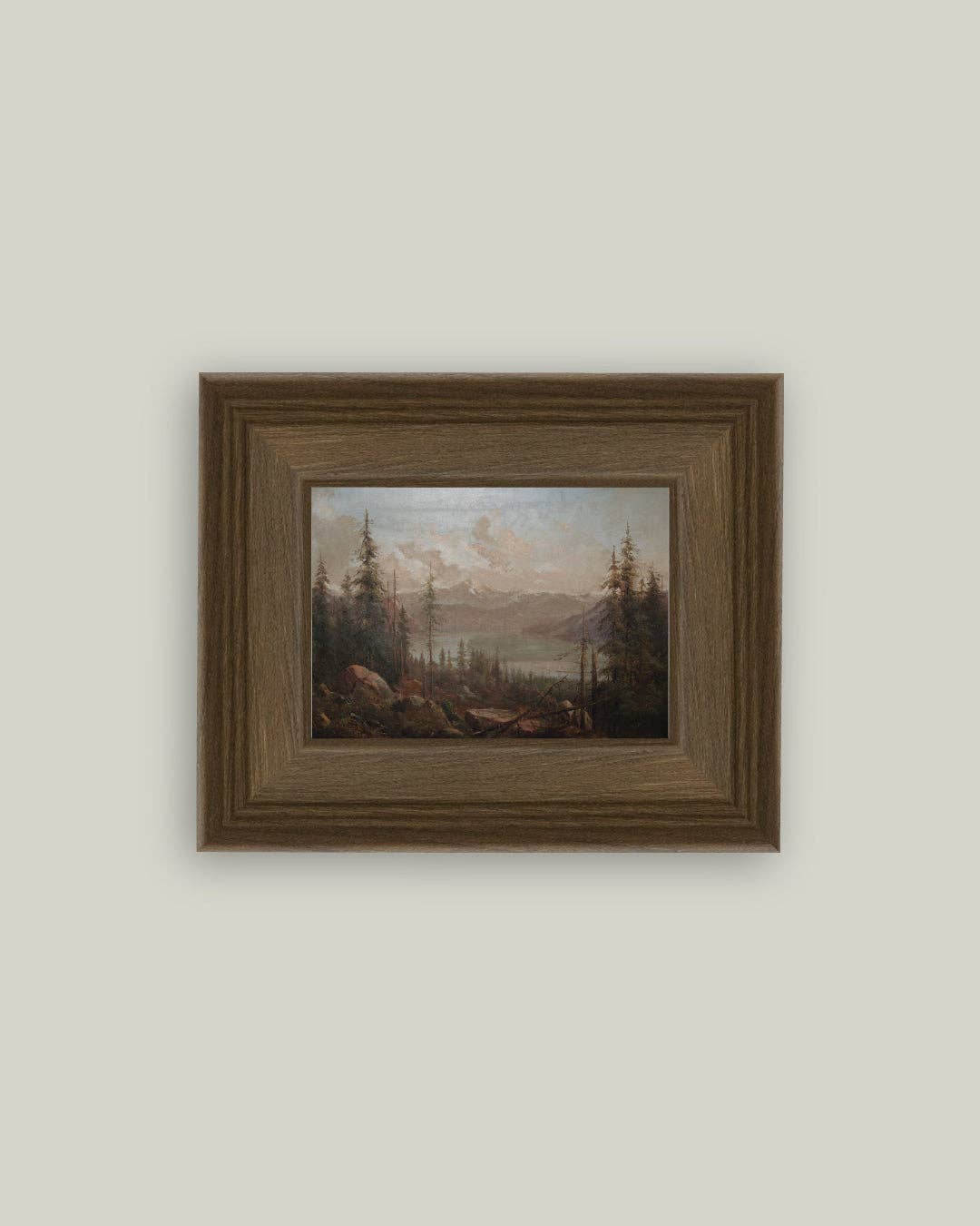Landscape with Fallen Tree: 12x7