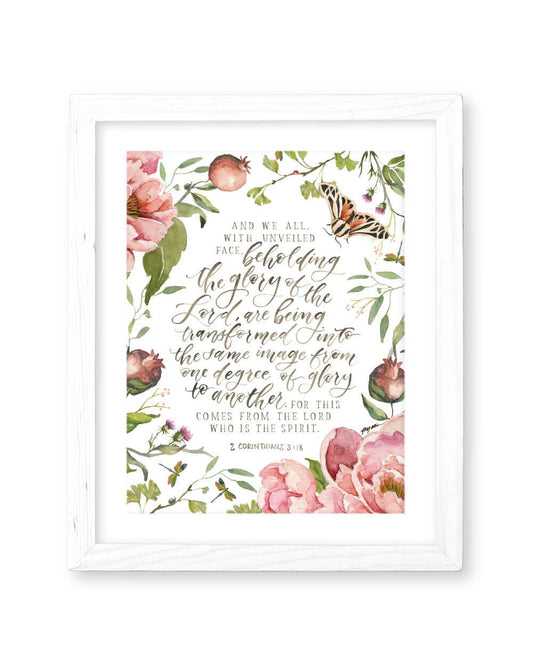 Beholding the Glory Print: 8x10