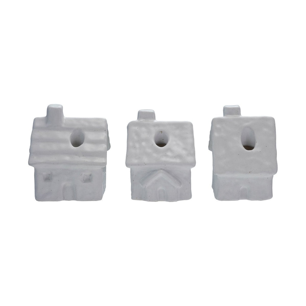 House Shaped Taper Holder | 3 Styles (Each Will Vary)