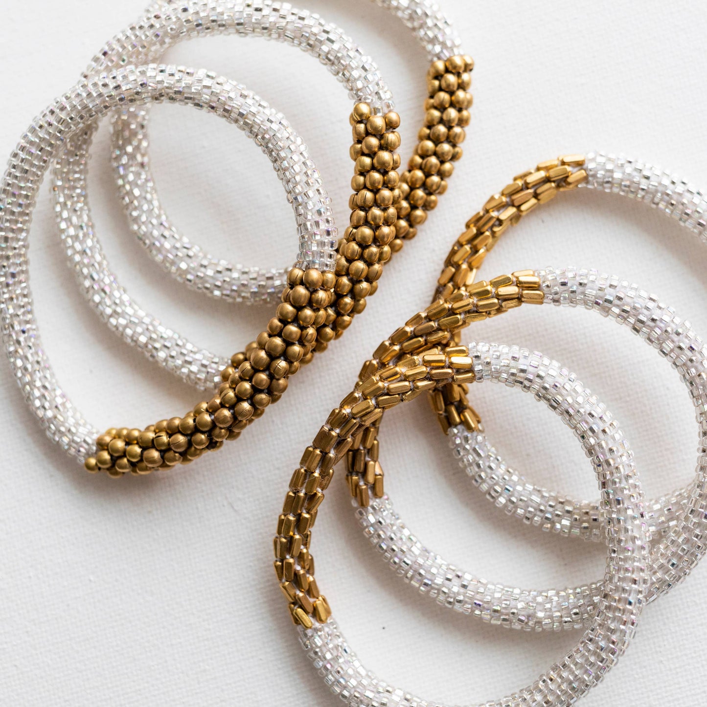 Golden Division Silver Statement Roll-On® Bracelet
